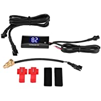 Termómetro para motocicleta - 1 PC de instrumento de termómetro digital para motocicleta- medidor de temperatura del…